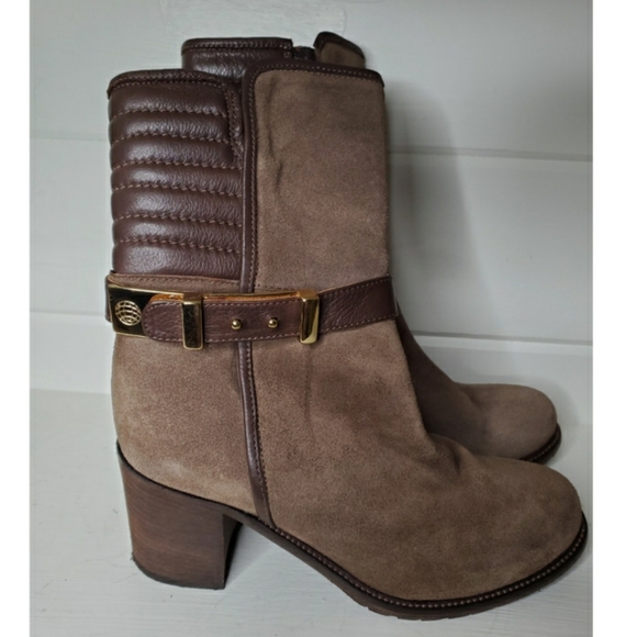 Napoleoni Suede Boots SZ 37 - Picture 1 of 6